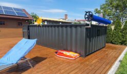 Alternative view of Piscina contenedor 6,2mx 2,5m lista para usar, Paquete Confort