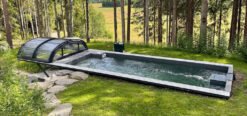 Alternative view of Piscina Contenedor 6,11 x 2,5m Lista para Usar con Techo, Pack Premium