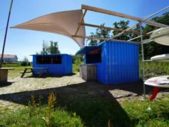 Alternative view of Contenedor Barra Desmontable 4×2 metros XL Azul RAL 5015