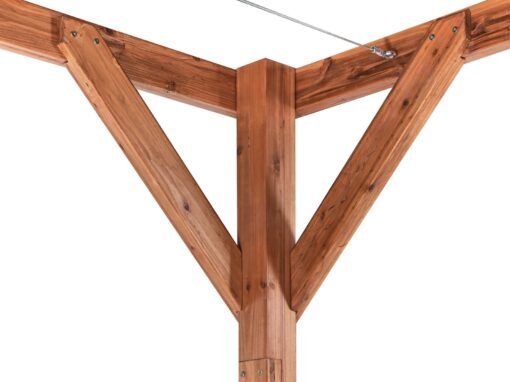 Gazebo VILLAROSA Marrón - Imagen 10