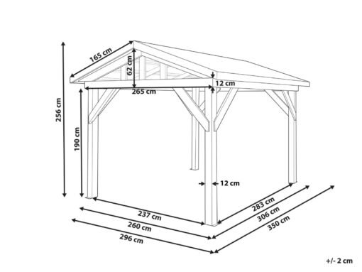 Gazebo SECCHIA Marrón - Imagen 9