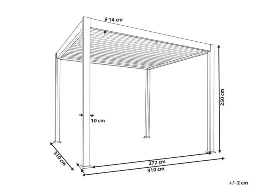 Gazebo FORNOLI Blanco - Imagen 13
