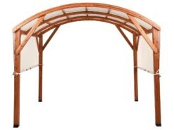 Gazebo SCOPELLO Marrón