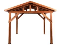 Gazebo SECCHIA Marrón