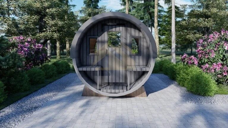 Sauna Exterior Barril Elston, 2.3×3.0