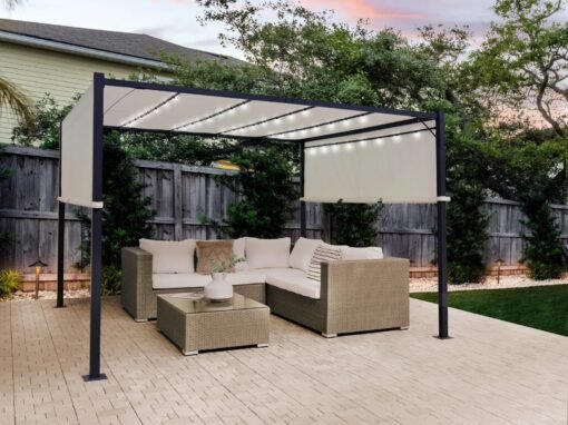 Gazebo LED PARGA Beige - Imagen 2