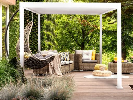 Gazebo FORNOLI Blanco - Imagen 2