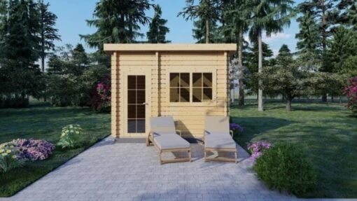 Sauna Exterior Derby, 7 m² - Imagen 3