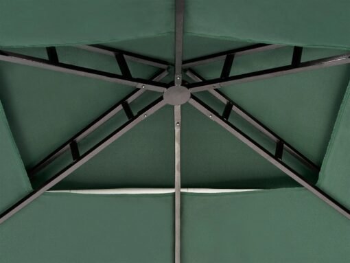 Gazebo NARO Metal 240 cm 148 cm Verde Oscuro - Imagen 4