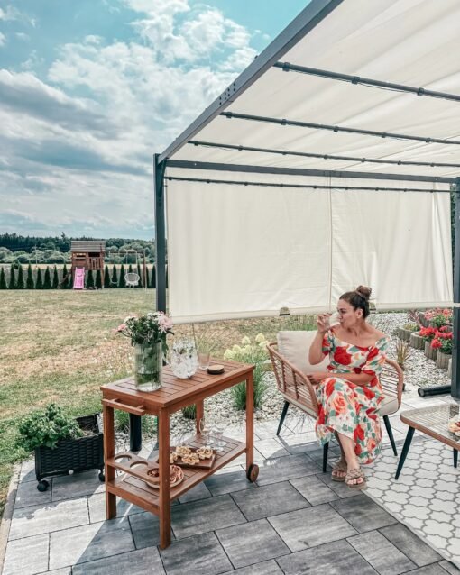 Gazebo LED PARGA Beige - Imagen 4