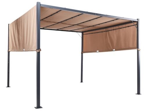 Gazebo LED PARGA Marrón - Imagen 4