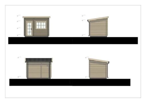 Sauna Exterior Derby, 7 m² - Imagen 4