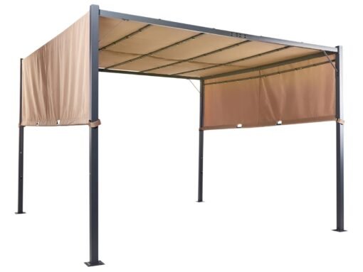 Gazebo LED PARGA Marrón - Imagen 6