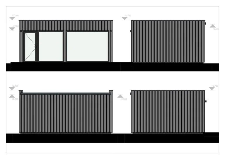 Sauna Prefabricada SIP Sahara, 24 m² - Imagen 4