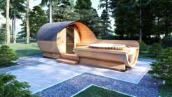 Jacuzzi Sauna Bravehearth, 2.6×6